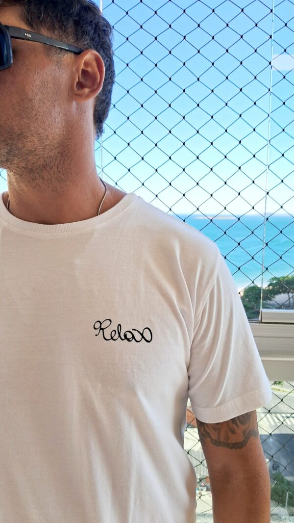 T-SHIRT RELAX SALT WHITE - Image 3