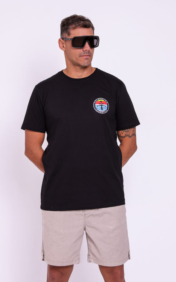 T-SHIRT TRI ELEMENTS- PRETA